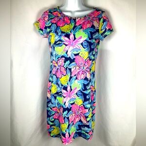 Lilly Pulitzer Women’s XS  Marlowe Short Sleeve Capri Soleil Print Dress